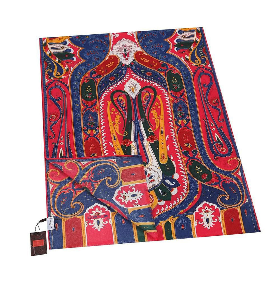 Yün/Kaşmir Etro Şal