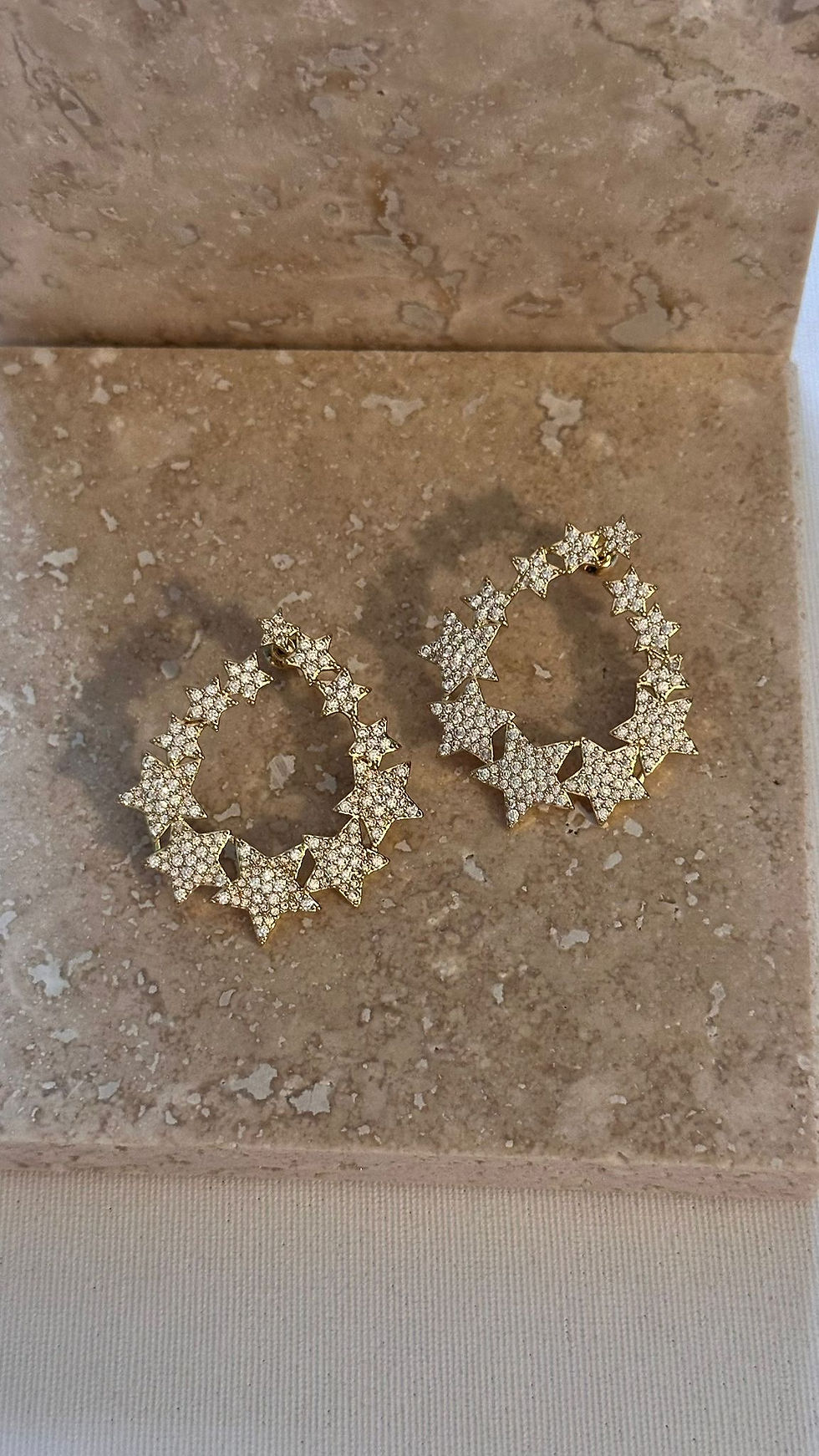 Yıldız Desenli Küpe