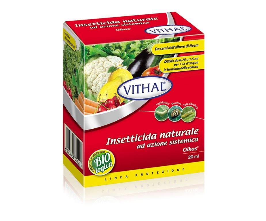 Miniatura: OIKOS INSETTICIDA NATURALE VITHAL PFnPE Biologico (20ml-100ml)