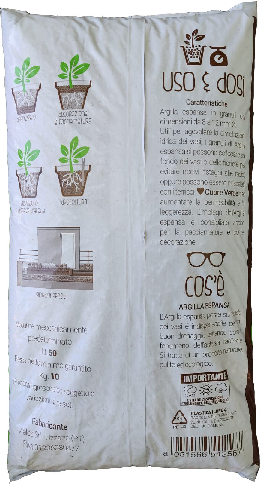 Miniatura: ARGILLA ESPANSA (Lt10/Lt50)