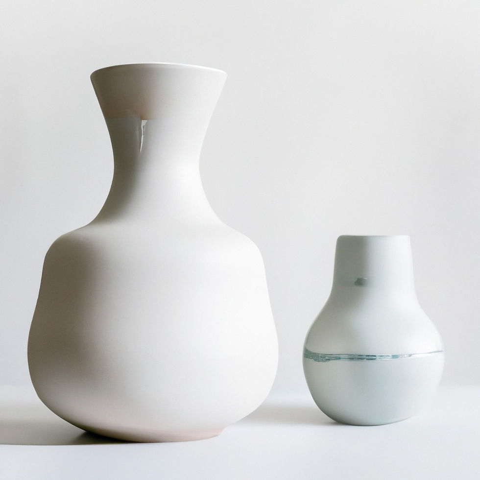 ceramic vases