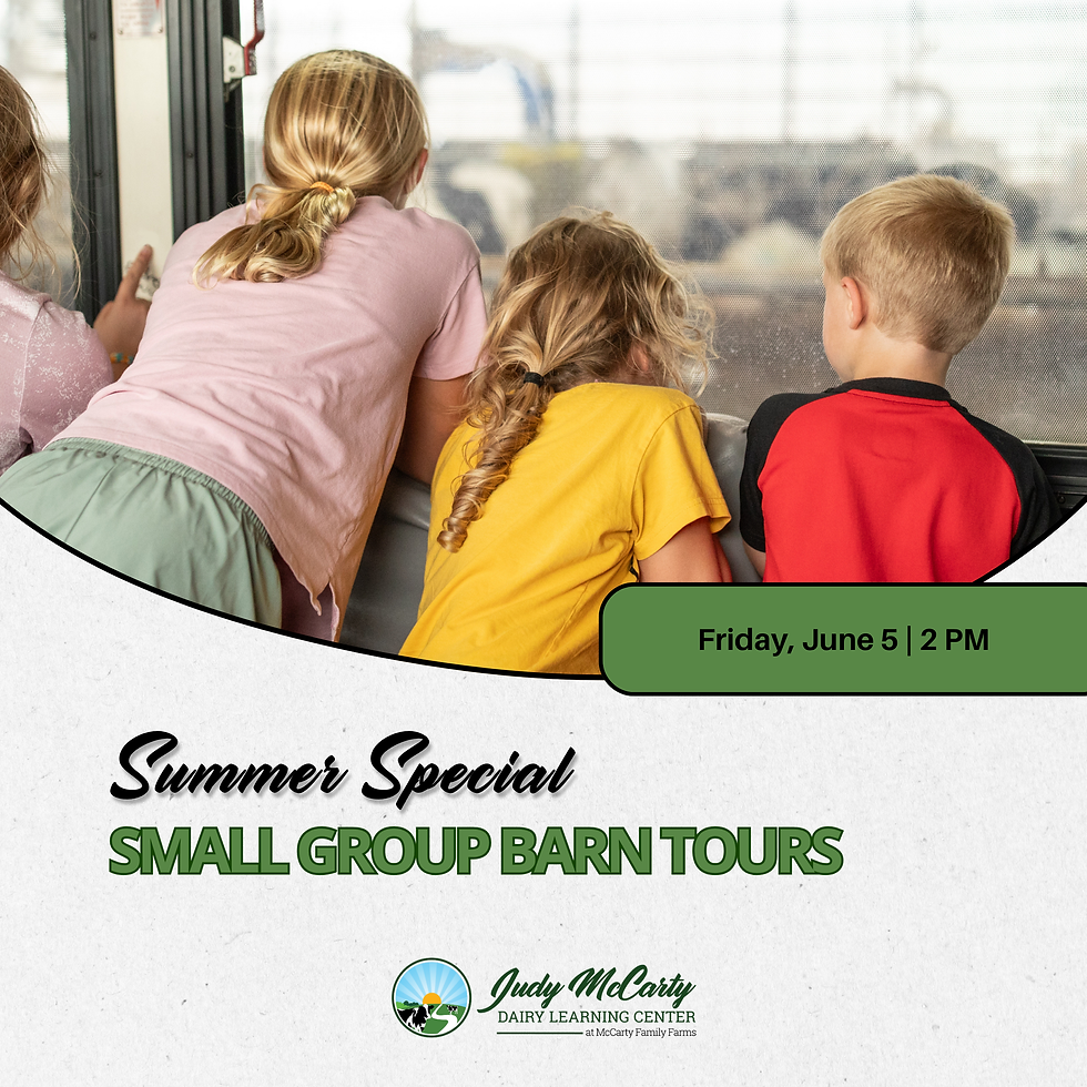 Small Group Barn Tours - June 5 | 2 PM