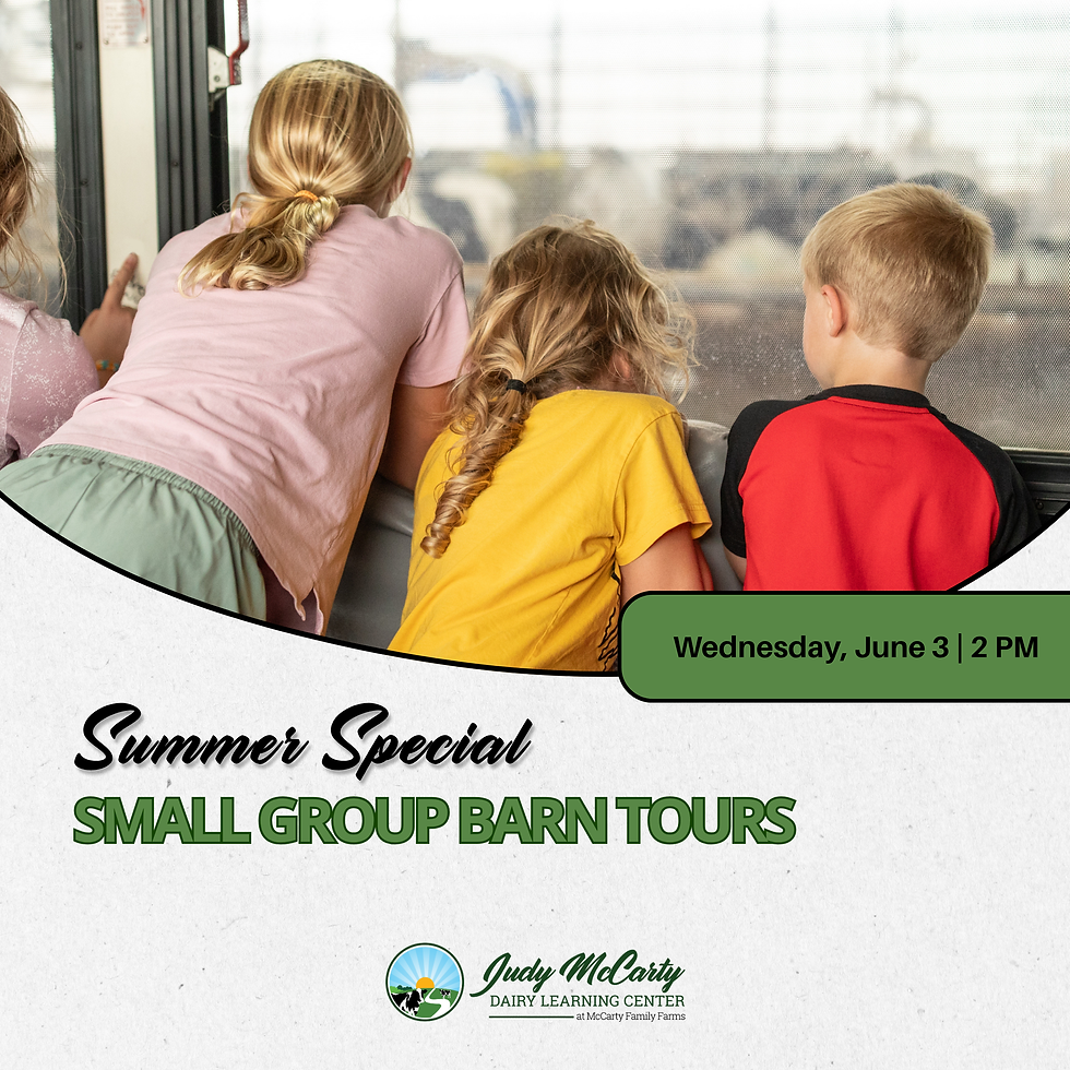 Small Group Barn Tours - June 3 | 2 PM