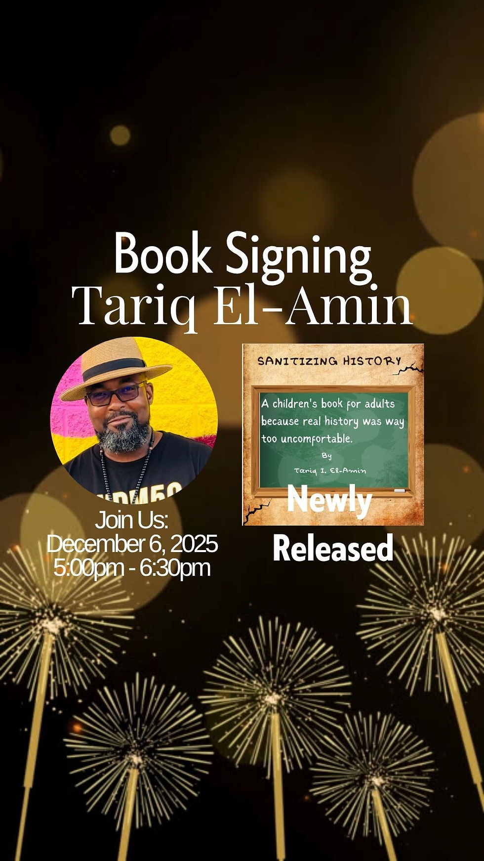 Book Signing - Tariq El-Amin