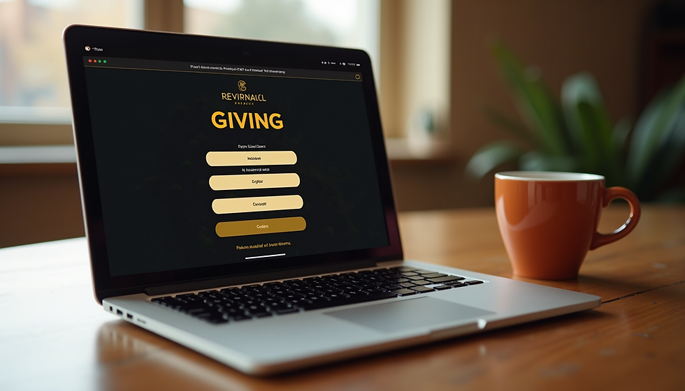 Stay Connected: Online Sermons and Donations at Revival Tabernacle