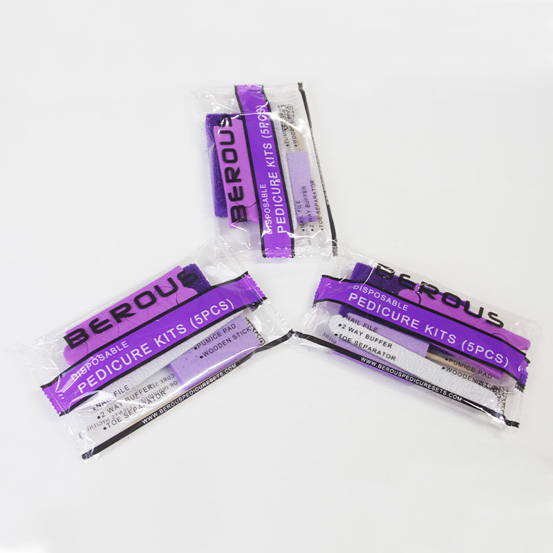 縮圖：Berous Disposable 5 Pcs Pedicure Kits for Salon Use