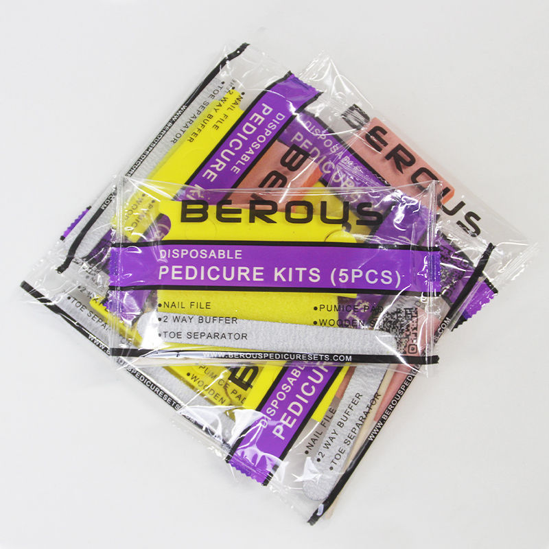 縮圖：Berous Professional 5 In 1 Disposable Pedicure Kit