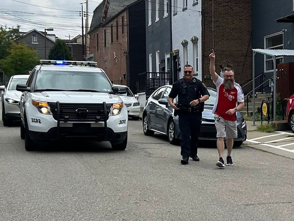 Tannor T. escored by Pittsburgh Police