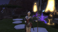 I took a less peaceful shot of our dear Hop XD lol