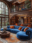 Eclectic, neo-Gothic, Victorian and Arts and Crafts styles, with some chalet influence.