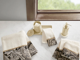 Bath Towels for Everyday Comfort and Organized Bathroom Styling | Madison Park