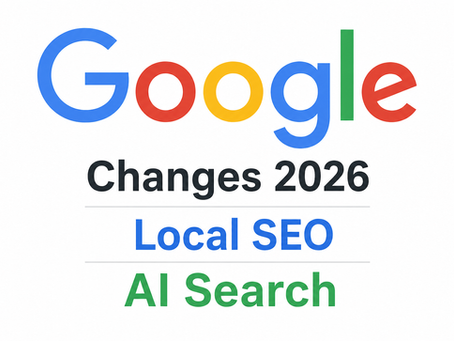 Google AI Search Update 2026 highlighting changes in Local SEO and AI Search for local businesses
