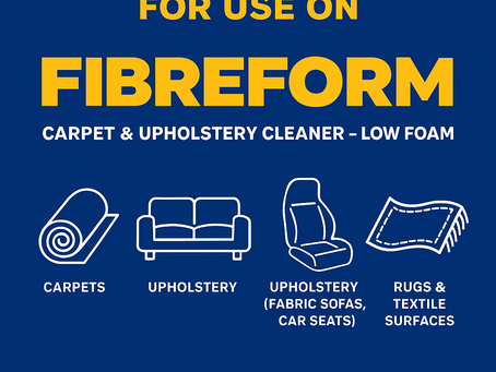 How to Clean Upholstery Using Sudochem Fiber Form Low Foam Upholstery Cleaner