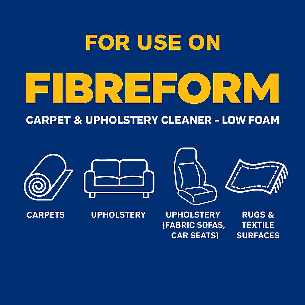 How to Clean Upholstery Using Sudochem Fiber Form Low Foam Upholstery Cleaner