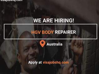 Relocate to Australia as an HGV Body Repairer. Visa Sponsorship Offered. Submit Your Application Today