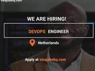 A DevOps Engineer is Needed Netherlands, with Relocation and Visa Sponsorship Provided, Apply Now