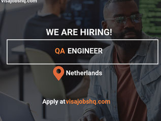 QA Engineer position open in the Netherlands with visa sponsorship provided