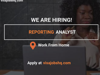 Join a Fully Remote Team as a Reporting Analyst, 100% Work From Home Role, Apply Now