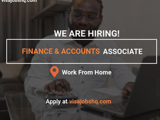 Global Remote Opportunity: Hiring a Finance & Accounts Associate, Open to Candidates Globally