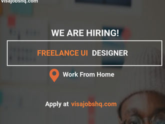 Freelance UI Designer, fully remote role, apply now
