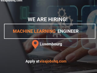 Machine Learning Engineering Manager position open in Luxembourg with EU visa sponsorship available when required