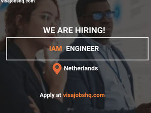 IAM Engineer (Relocation Provided) to Amsterdam Netherlands, Visa sponsorship for your partner and children under 18
