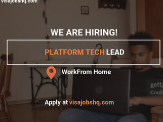 Join a Fully Remote Team as a Platform Tech Lead, Work From Anywhere Globally