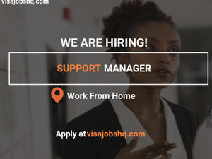 Join a Fully Remote Team as a Support Manager, Open to Candidates Worldwide