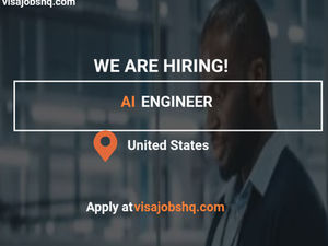 AI Engineer in San Francisco, Relocate to the US with Work Visa Sponsorship, Apply Now