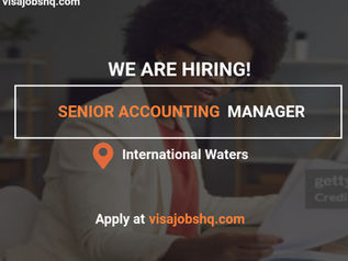 Hiring a Senior Accounting Manager, This is an Onboard Cruise Ship Job Opportunity, Apply Now
