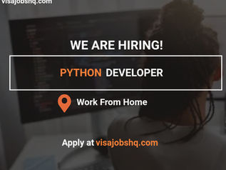 Hiring a Senior Python Developer, 100% Remote Worldwide Role, Apply Now