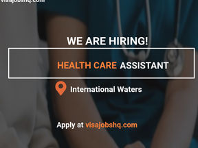 Offshore Healthcare Assistant Job, Open to International Candidates, Apply Now
