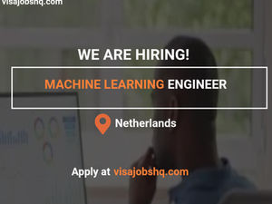 Machine Learning Engineer (Relocation Provided) to Amsterdam Netherlands, Visa sponsorship for your partner and children under 18