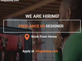 Freelance UX Designer, fully remote role, apply now