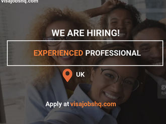 Visa Sponsorship opportunities in the UK, send your CV now