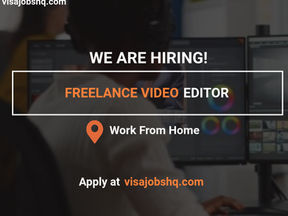 Freelance Video Editor, fully remote role, apply now