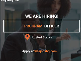Program Officer, Science and Global Health R&D, with visa sponsorship to the US