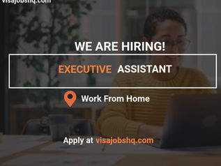 Executive Assistant wanted for a fully remote role. Work from anywhere and support top-level leadership. Apply now