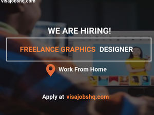 Freelance Graphic Designer, fully remote role, apply now;