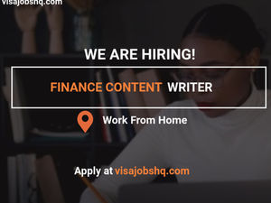 Finance Content Writer (Freelance / Part-Time Role), Fully Remote and Open to Candidates Worldwide