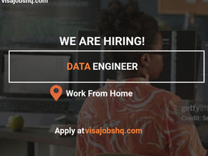 Now Hiring a Data Engineer, 100% Remote Worldwide Job