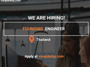 Founding Engineer (Early Stage Compound Start-Up) (Bangkok, Visa and Relocation Package Provided)
