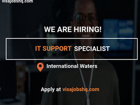 WE ARE HIRING A QUALIFIED IT SUPPORT SPECIALIST, ONBOARD CRUISESHIP JOB OPPORTUNITY, APPLY NOW