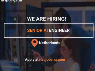 Senior AI Engineer needed in the Netherlands with visa sponsorship provided