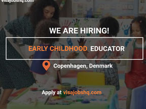 Teach in Denmark: Early Childhood Educator Role in Denmark with Visa Sponsorship