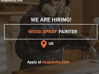 Wood Spray Painter needed in Northern Ireland with visa sponsorship provided
