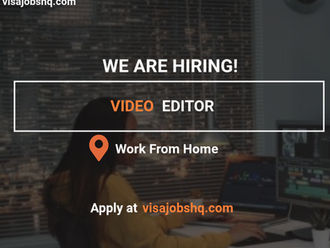 Hiring a Video Editor, This is a Fully Remote Job, Apply Now