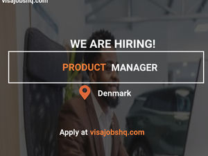 A Product Manager is Needed in Denmark, Relocation and Visa Sponsorship Support Available, Apply Now