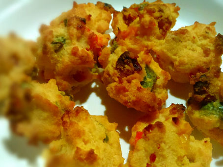 Bouchées de chorizo et farine de maïs