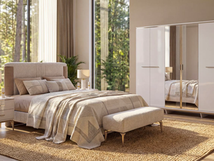 Mondihome’dan Açık Tonlarla Gelen Modern Konfor: Olivia Yatak Odası Takımı!...